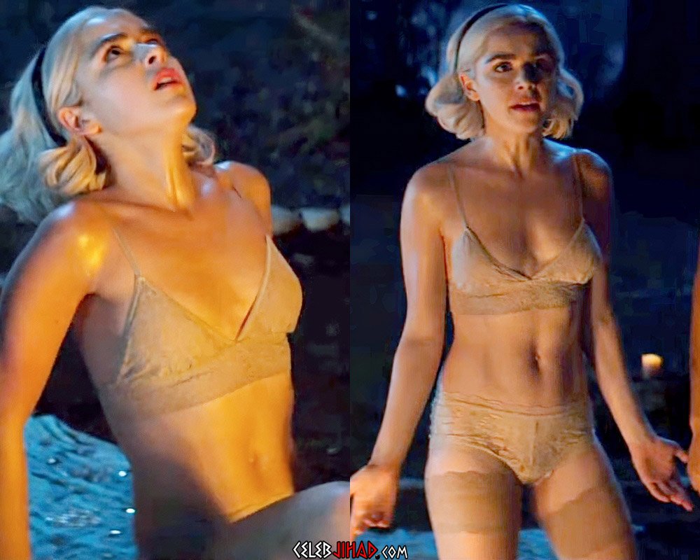 The video below features Kiernan Shipka flaunting her tiny tits and tight a...